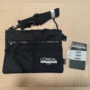 L'Oreal Professionnel Black Organizer Bag & Ties